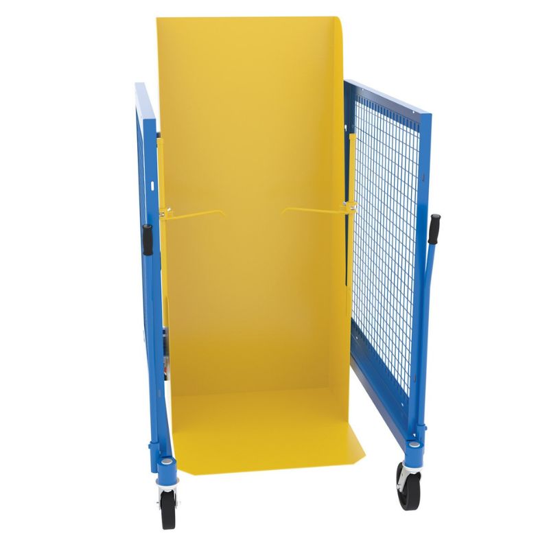 Vestil Steel AC Powered Universal Trash Can Dumper TCD-U-AC