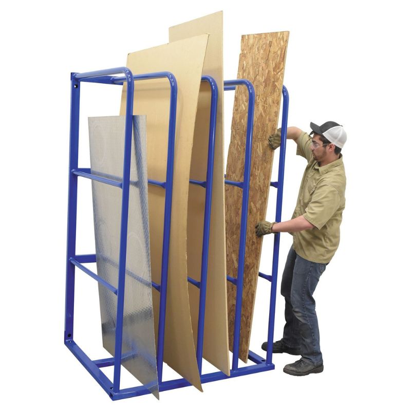 Vestil Welded Steel Standard Sheet Rack with 1,500lb Capacity VSSR-15