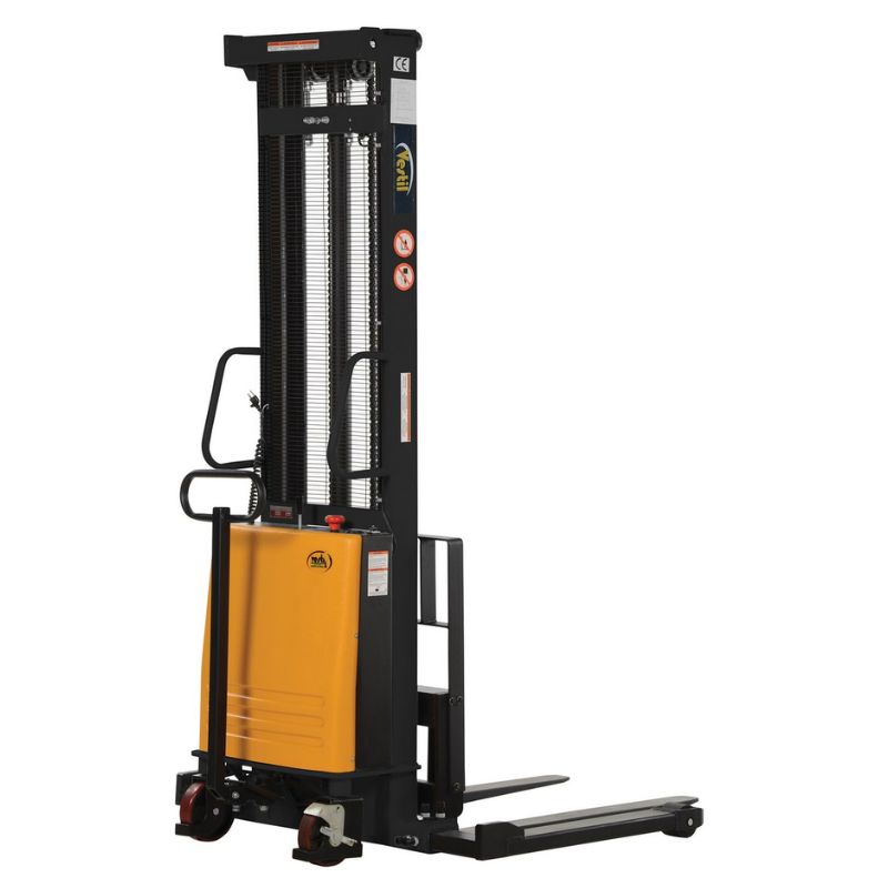 150" Maximum Raised Height Stacker with Electric Powered Lift