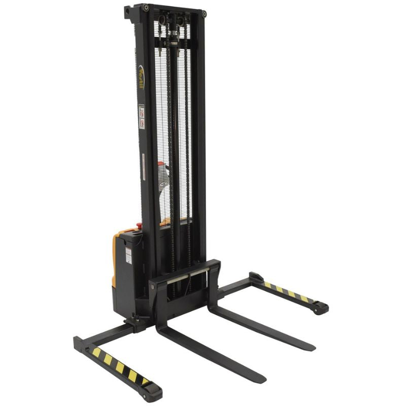 Vestil Adjustable Double Mast 2200lb Capacity Stacker S-AA-DM