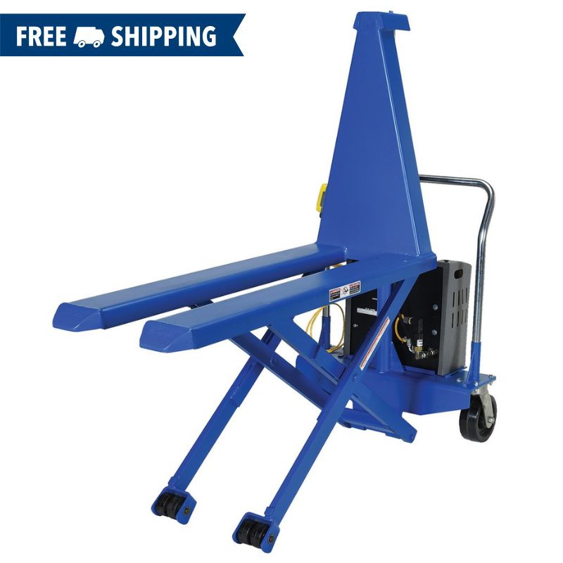Vestil AC Powered High Lift Table with 2500lb Capacity HIPM-AC