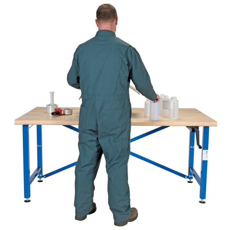 Vestil 750lb Capacity Adjustable Work Bench - EWB