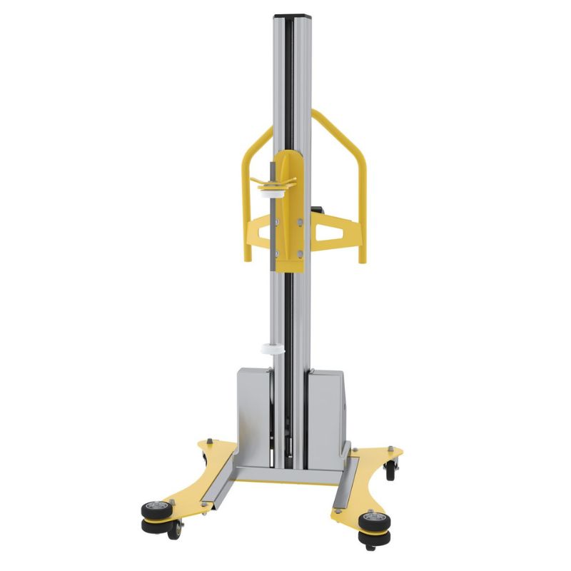 Aluminum Quick Lift DC Powered Pallet Stretch Wrap Machine