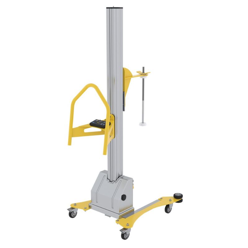 Aluminum Quick Lift DC Powered Pallet Stretch Wrap Machine