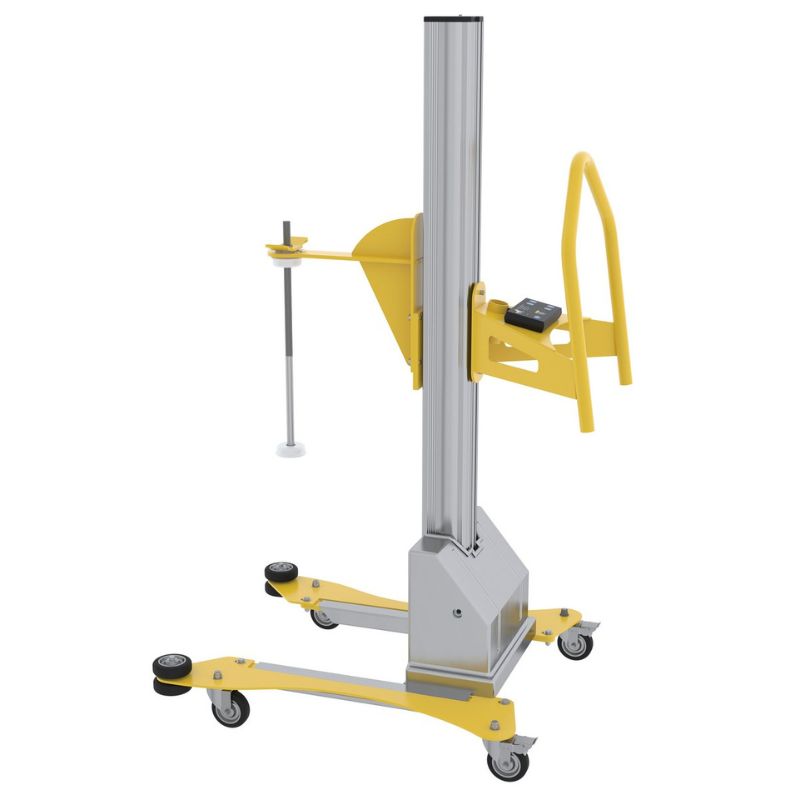 Aluminum Quick Lift DC Powered Pallet Stretch Wrap Machine