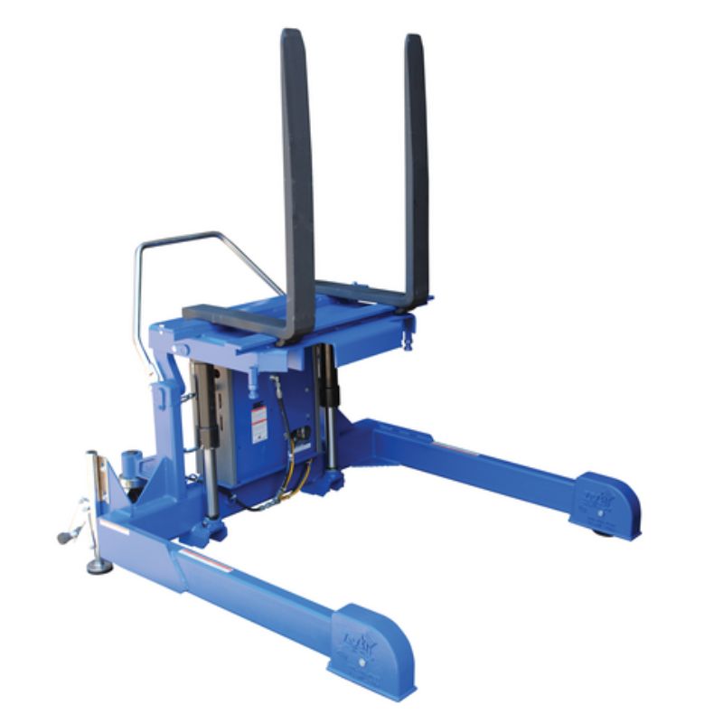 Vestil Steel 12 Volt DC Powered Straddle Tilt Master TMS-DC