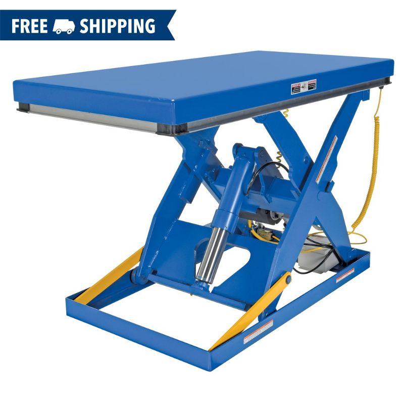 Vestil EHLT-3072 Electric Hydraulic Scissor Lift Table 30in x 72in