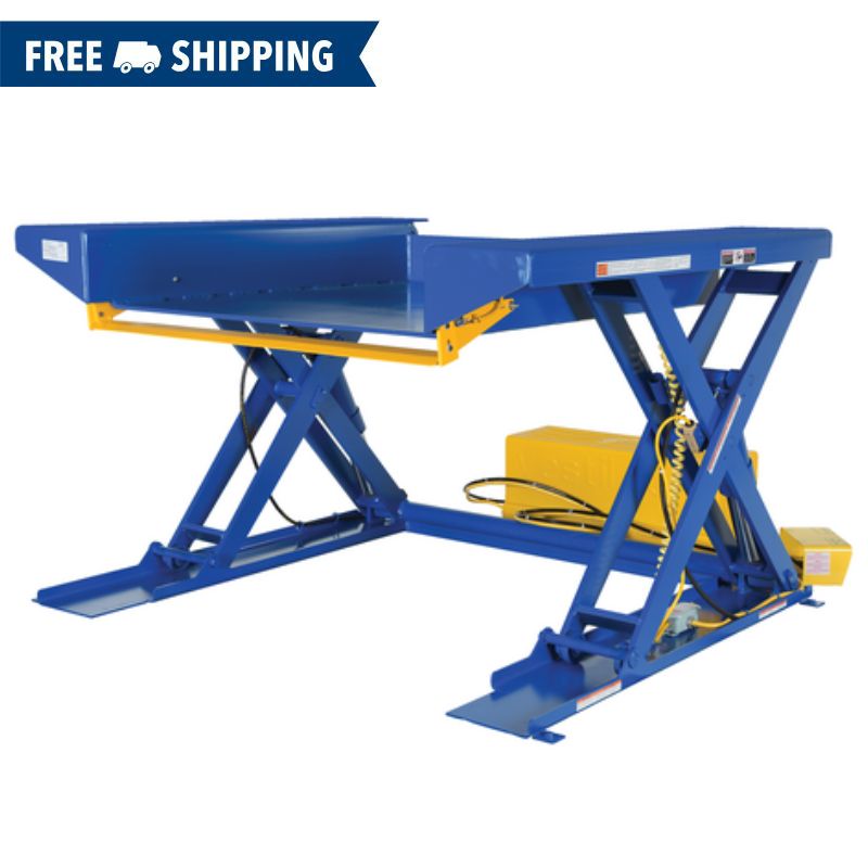 Vestil EHLTG-4450 Ground Scissor Lift Table 44in x 50in