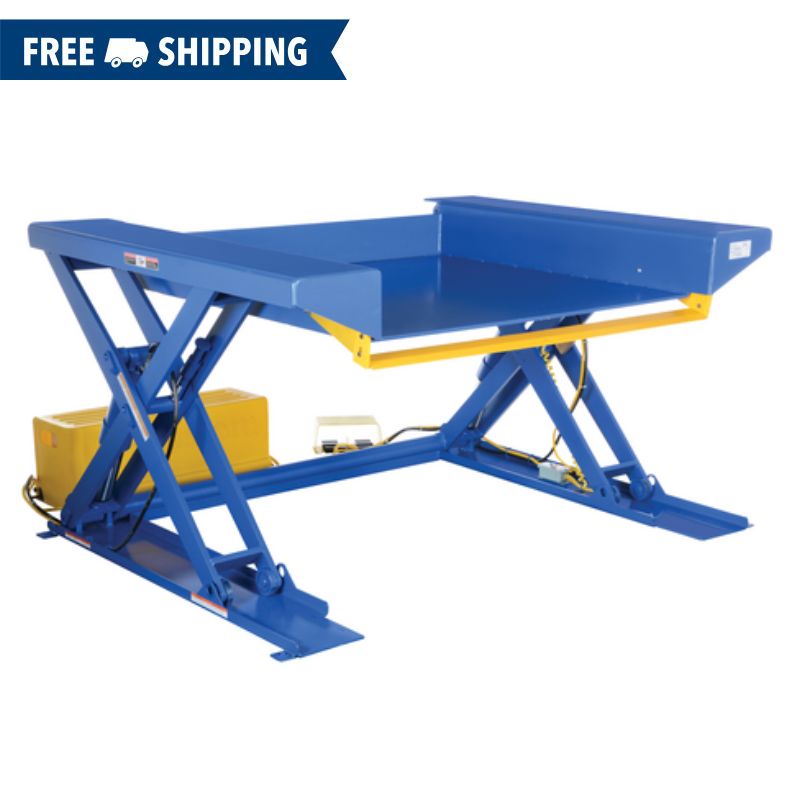 Vestil EHLTG-4470 Ground Lift Scissor Table 44in x 70 in