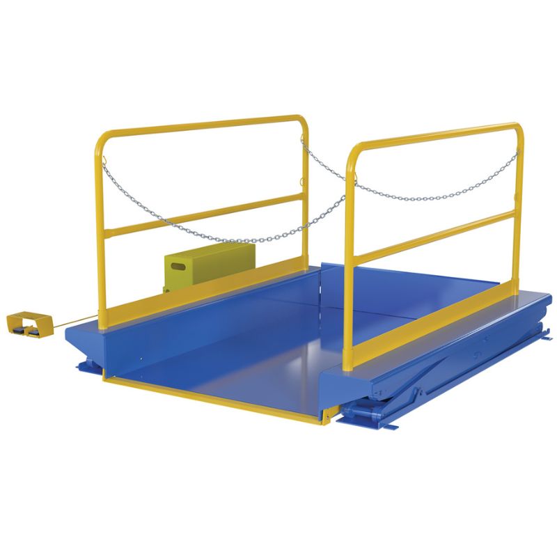 Vestil EHLTG Ground Lift Scissor Table with 3000lb Capacity