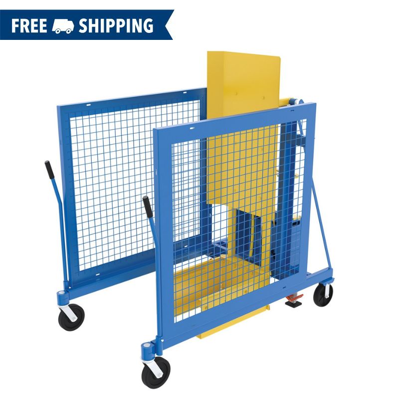 Vestil Steel AC Powered Trash Can Dumper TCD-M-AC