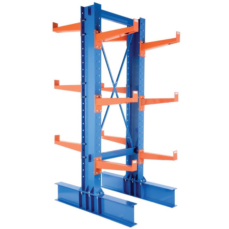 Vestil Double Sided Heavy Duty Cantilever Rack Kit with 24in Arm