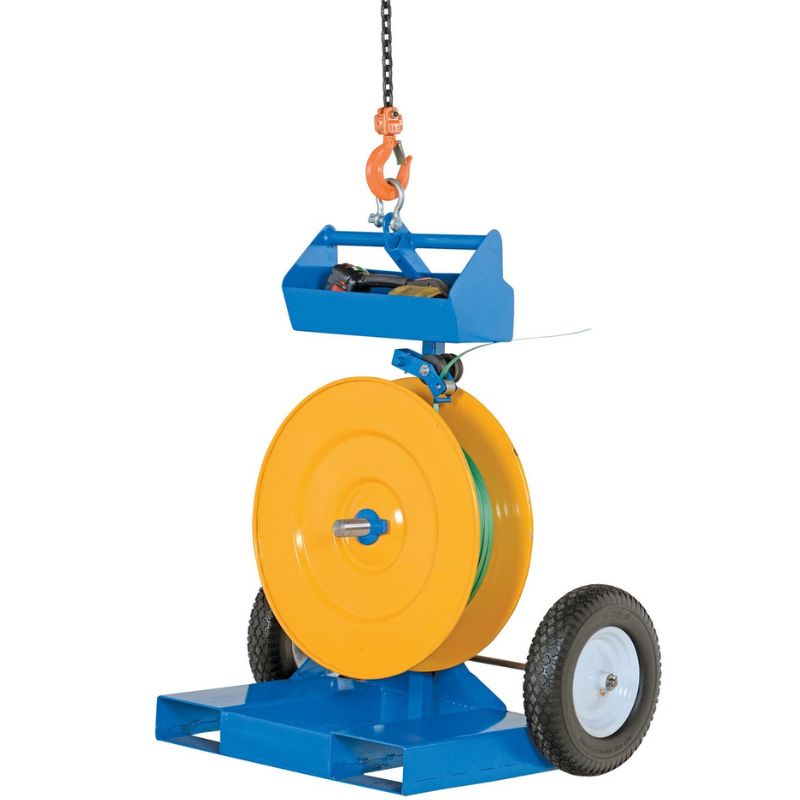 Vestil Manual Strapping Machine with Fork Lift Pockets Strap-FP
