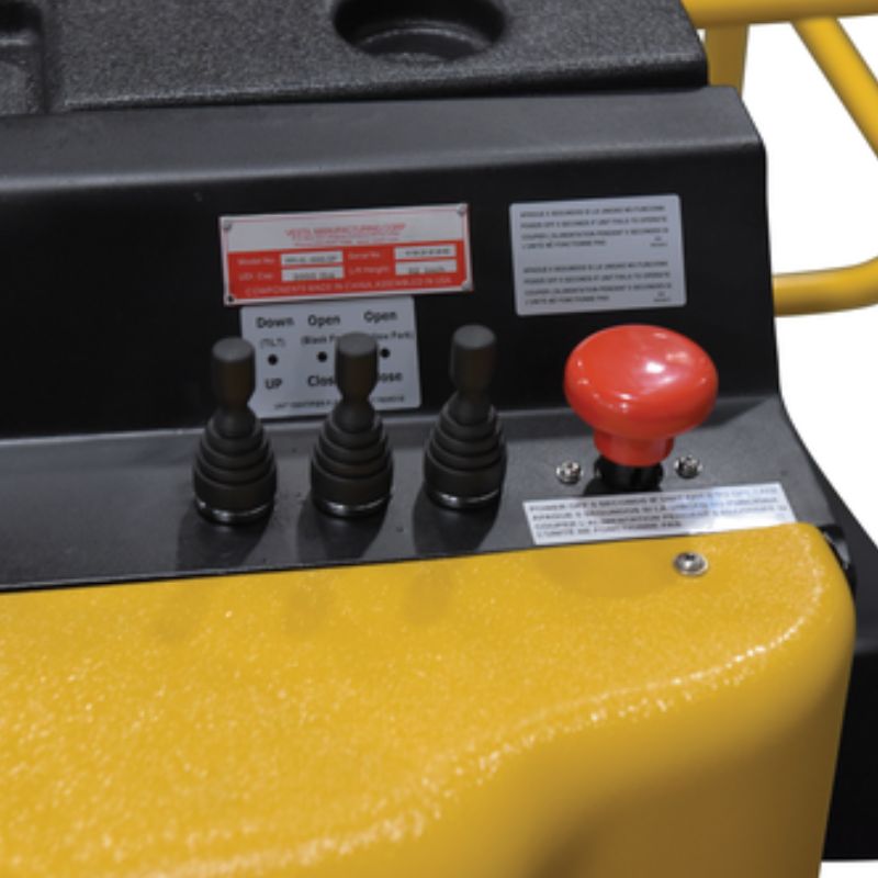 Vestil Steel Portable Pallet Inverter 40in to 88in Fork Opening PI-P-SL-3000-4088