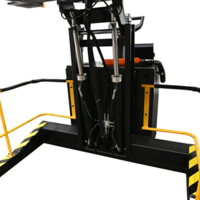Vestil Portable Pallet Inverter With Cage 32in to 76in Fork Opening PI-P-SL-3276-PRSR