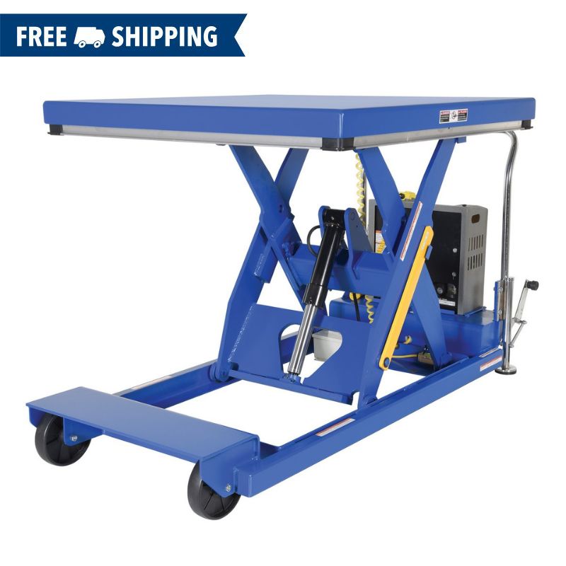 Vestil PST-58 Heavy Duty Portable Scissor Lift Table
