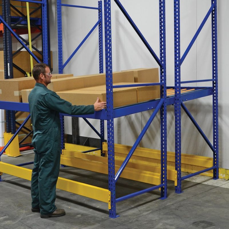 Pallet Rack Gravity Flow Shelves