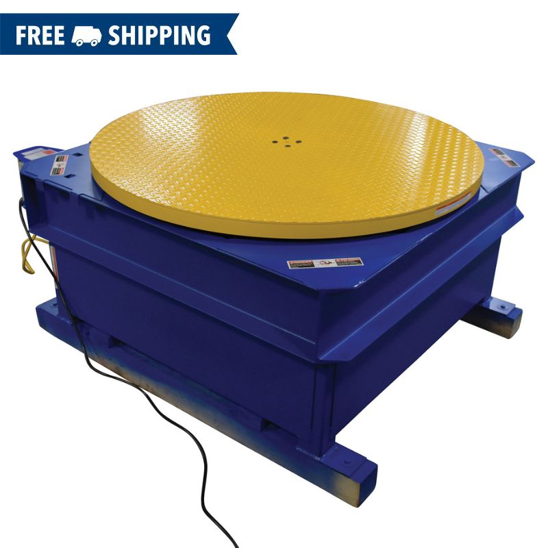 Vestil Chain Driven AC Powered Carousel with 4,000lb Capacity STPC-CD