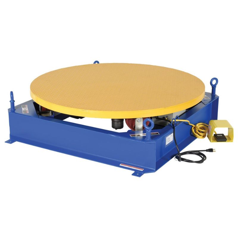 Vestil Electric Hydraulic Stand Alone Carousel with 4,000lb Capacity STPC-EHD