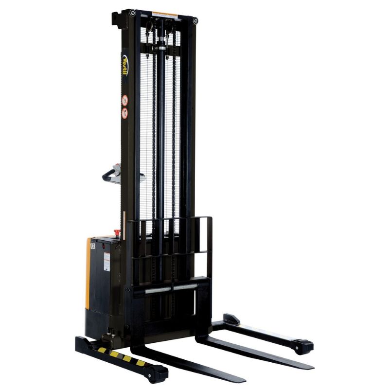 150" Raised Height Stacker with Electric Lift and Drive