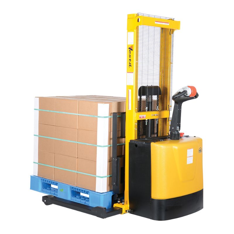 62" Raised Height Stacker with Electric Lift and Drive