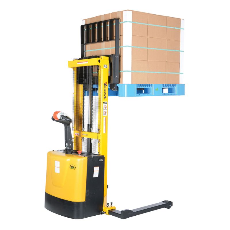 62" Raised Height Stacker with Electric Lift and Drive