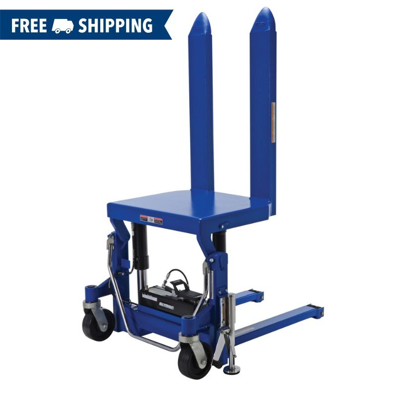 Vestil Steel Reciprocating Air/Oil Powered Tilt Master TM-AIR