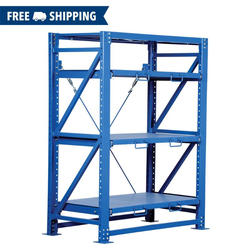 Vestil Heavy Duty Roll-Out Shelving With 6,000lb Capacity VRSOR