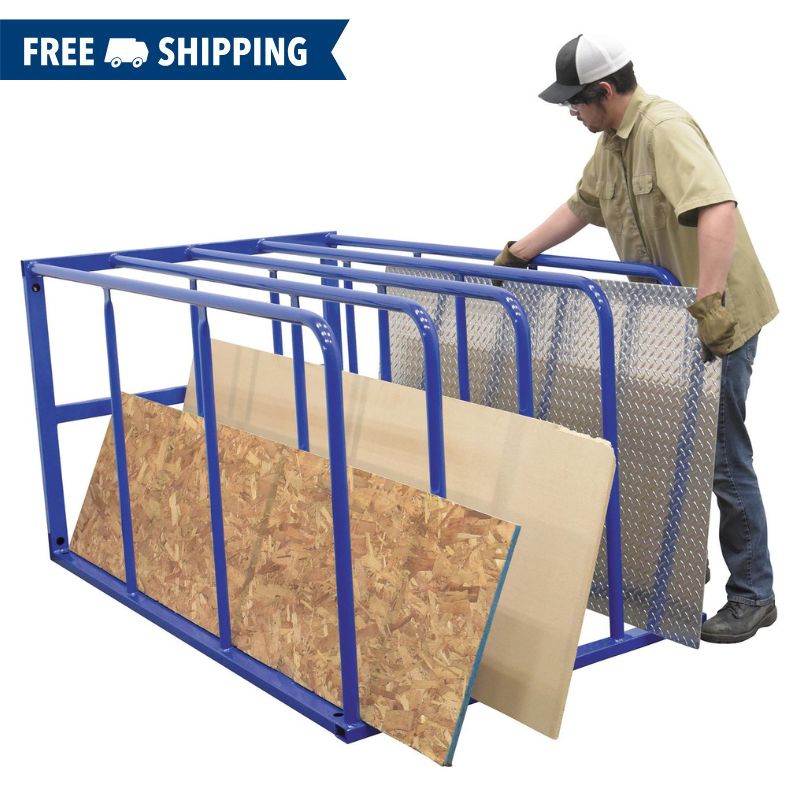 Vestil Welded Steel Standard Sheet Rack with 1,500lb Capacity VSSR-15
